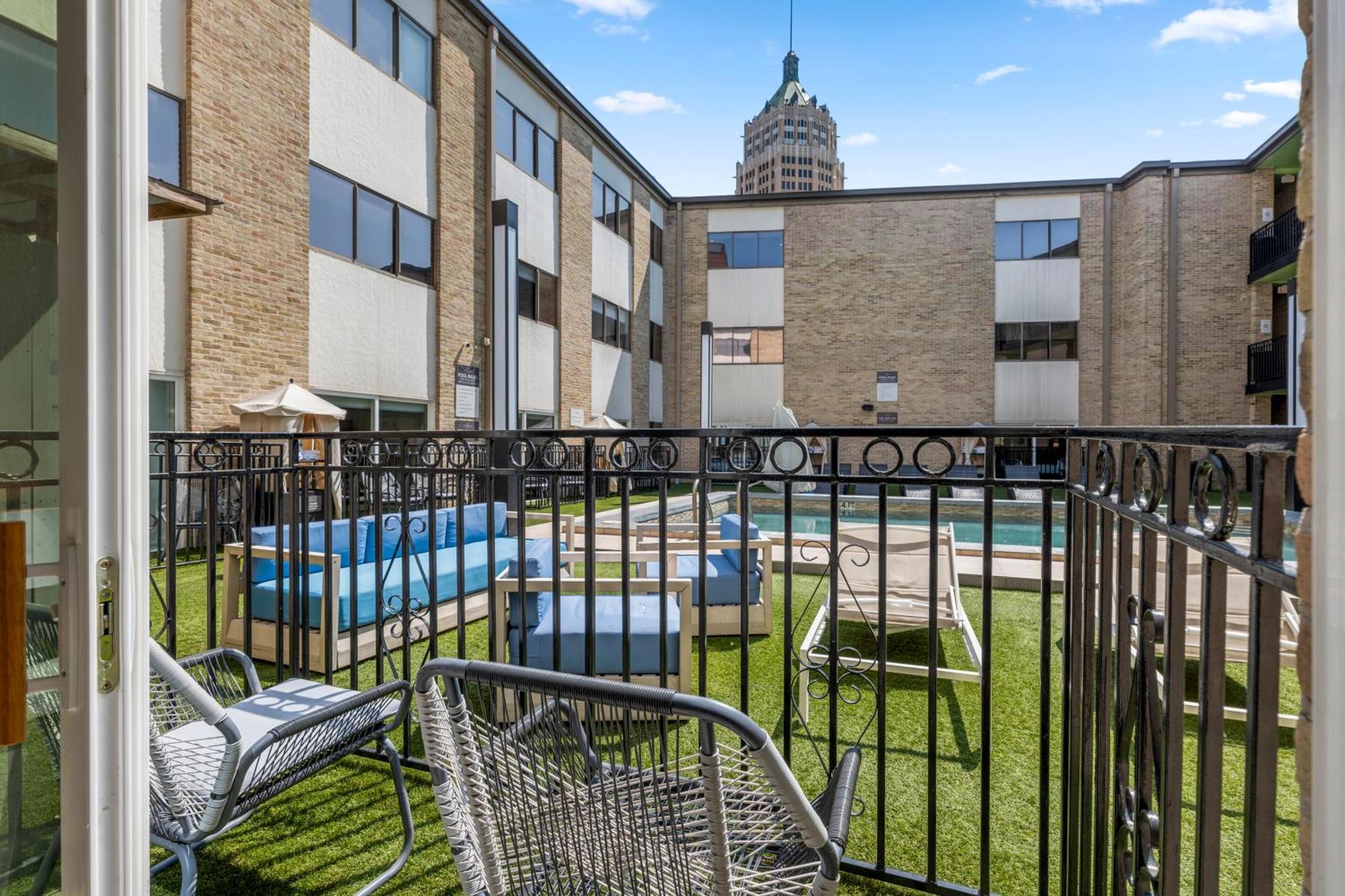Riverwalk Plaza Hotel San Antonio Buitenkant foto